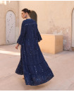 Sequins cotton kaftan